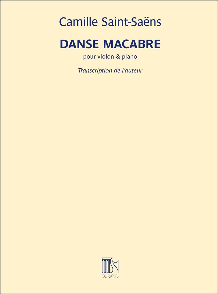 Danse macabre pour violon et piano
